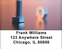 Sunny Nuts And Bolts Address Labels | LBBBE-32