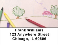 Color The World With Love Address Labels