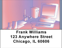 Home Office Address Labels | LBBBE-54