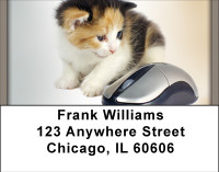 Cat And Mouse Address Labels | LBBBE-55