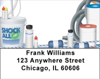 Pool Services Address Labels | LBBBE-82