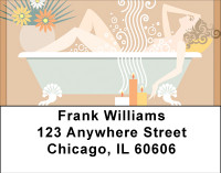 A Day At The Spa Address Labels