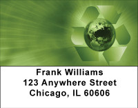 Recycle Save Trees Address Labels