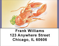Savory Shellfish Address Labels | LBBBF-53