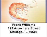 Savory Shellfish Address Labels | LBBBF-53
