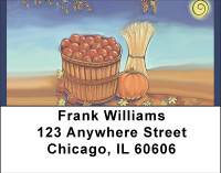 Fall Night Address Labels | LBBBF-54