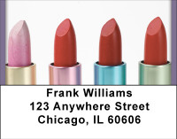 Lipstick Luxury Address Labels