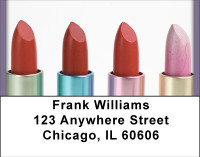 Lipstick Luxury Address Labels | LBBBF-67