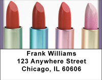 Lipstick Luxury Address Labels | LBBBF-67