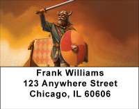 Medieval Courage Address Labels | LBBBF-68