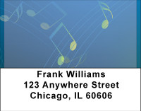 Music In The Air Address Labels | LBBBF-92