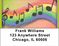 Rainbows Of Music Address Labels
