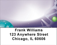 The Space Age Address Labels | LBBBG-12