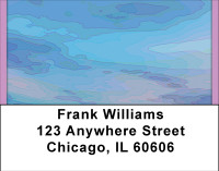 Pastel Waters Address Labels