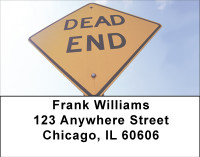 Dead End Satire Address Labels