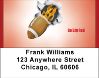 Go Big Red Address Labels | LBBBH-07