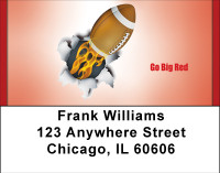 Go Big Red Address Labels | LBBBH-07