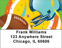 Tailgate Football Party Address Labels | LBBBH-09