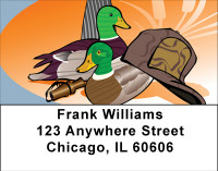 Game Bird Hunting Address Labels | LBBBH-13
