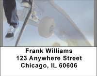 Skateboard Sanity Address Labels | LBBBH-27