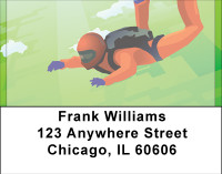 Skydiving Dreams Address Labels | LBBBH-29