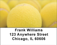 Tennis Balls Address Labels