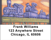 Fun On The Rails Address Labels | LBBBH-69