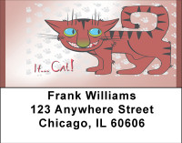 IT Cat! Address Labels | LBBBH-87