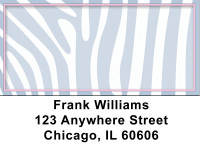 Soft Animal Prints Address Labels | LBBCE-73