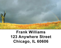 Rainbows On The Plains Address Labels | LBBCE-80