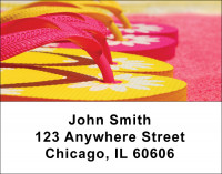 Flip Flop Address Labels | LBBEA-01