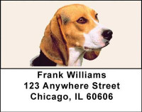 Beagles Address Labels