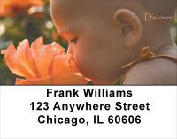 Slow Down To Smell The Roses Address Labels | LBFAM-03