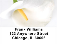 Calla Lilies Address Labels | LBFLO-23