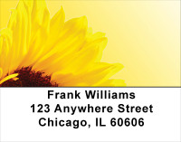 Mellow Yellow Address Labels | LBFLO-49