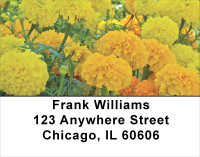 Mellow Yellow Address Labels | LBFLO-49