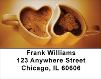 Coffee Lovers Address Labels | LBFOD-11