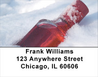 Winter Refreshments Address Labels | LBFOD-22