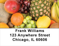 Tropical And Fruity Address Labels | LBFOD-43