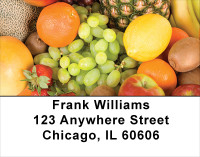 Tropical And Fruity Address Labels | LBFOD-43