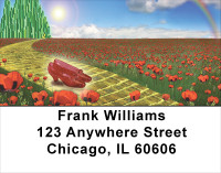 Yellow Brick Road Address Labels | LBFUN-16