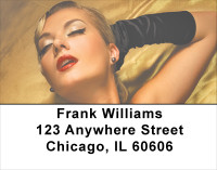 In Sexy Marilyn Monroe Style Address Labels | LBFUN-20