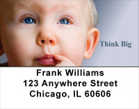 Think Big Address Labels | LBFUN-21