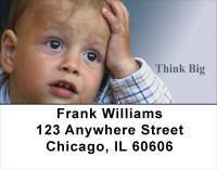 Think Big Address Labels | LBFUN-21