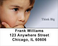 Think Big Address Labels | LBFUN-21