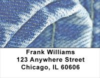 Denim Address Labels | LBFUN-22
