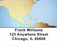 Maps Of All Colors Address Labels | LBFUN-24