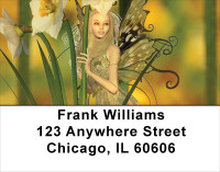 Flower Fairies - Golden Fairies Address Labels | LBFUN-31