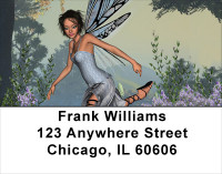 Mystical Garden Fairies Address Labels | LBFUN-35