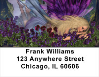Mystical Garden Fairies Address Labels | LBFUN-35